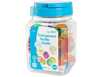 Transparent Tactile Shells - Jar of72