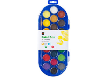 Educational Colours 22 Disc Paint Box