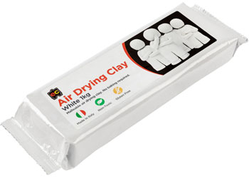 Air Drying Clay White