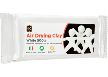 Air Drying Clay White 500 g