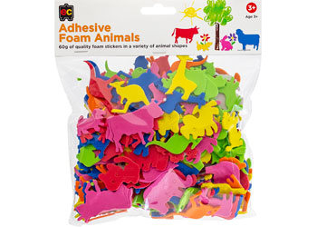Adhesive Foam Animals