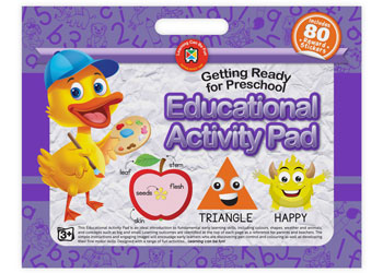 Educational Activity Pad - Preschool