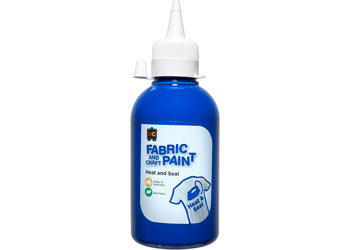 250ml Fabric and Craft Paint - Dark Blue