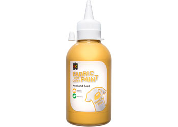 250ml Fabric and Craft Paint - Gold