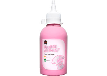 250ml Fabric and Craft Paint - Pink