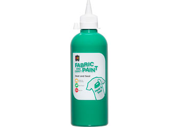500ml Fabric and Craft Paint - Forest Green