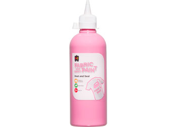 500ml Fabric and Craft Paint - Pink