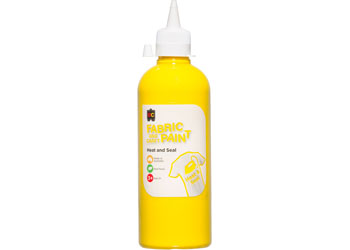 500ml Fabric and Craft Paint - Yellow