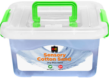 Sensory Cotton Sand - 2kg - Blue