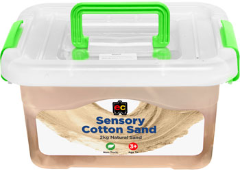 Sensory Cotton Sand - 2kg - Natural