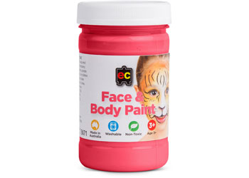 175ml Face and Body Paint - Bright Pink