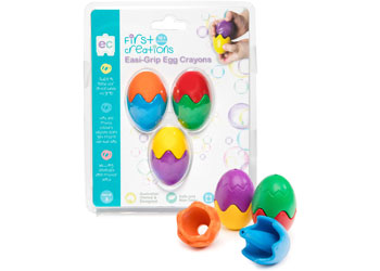 Easi-Grip Egg Crayons