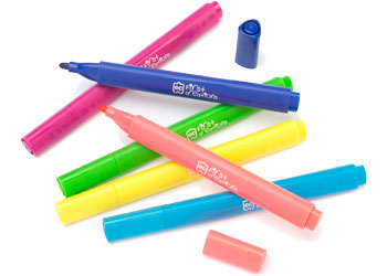 Easi-Grip Triangular Markers Packet of 12