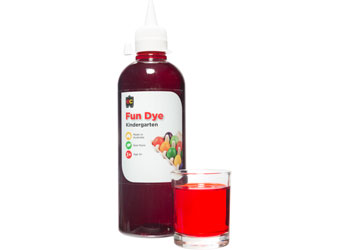 Kindergarten Fun Dye 500ml - Red