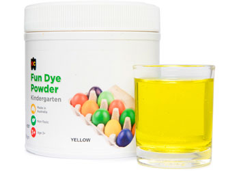 Fun Dye Powder 500g - Yellow