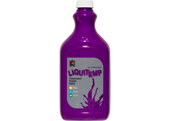2 Litre Fluorescent Liquitemp -  Purple