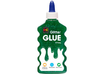 Glitter Glue 177ml - Green