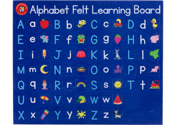 Alphabet Felt Pattern