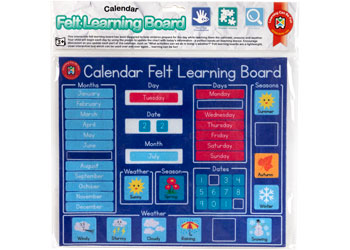 Felt Learning Board Calendar