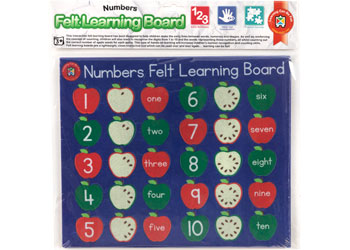 Felt Learning Board Numbers