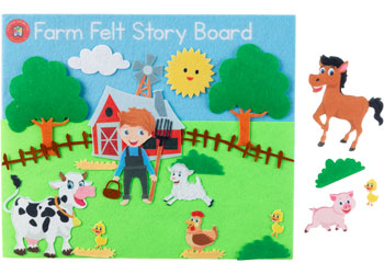 Felt Story Board Farm