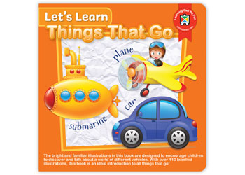 Let's Learn Things That Go Board Book