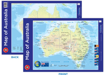 Map Of Australia Poster
