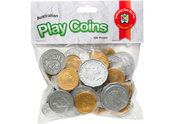 Plastic Play Coins