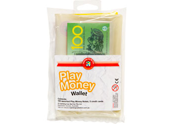 Play Money Wallet Set