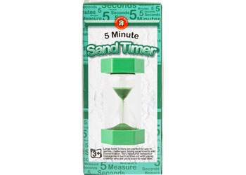 Large Sand Timer - 5 Minute