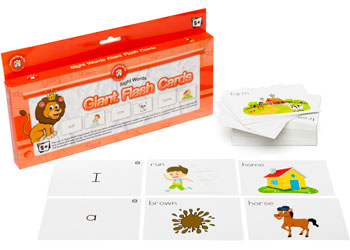 Sight Words Giant Flash Cards