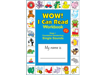 WOW! I Can Read Workbook Stage 1 Single Sounds
