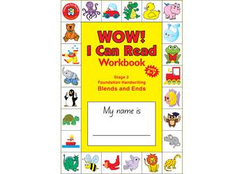 WOW! I Can Read Workbook Stage 2 Blending Consonants - Foundation Handwriting