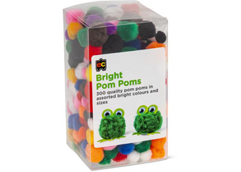 Bright Pom Poms