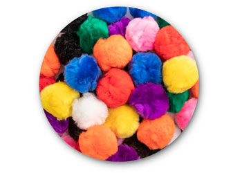 Bright Pom Poms