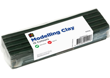 Modelling Clay 500g - Olive Green