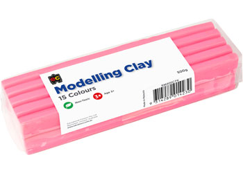 Modelling Clay 500g - Pink