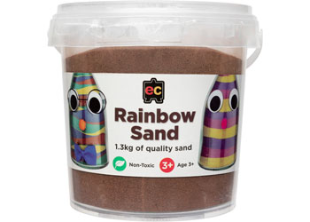 Rainbow Sand 1.3kg Tub - Choc Brown