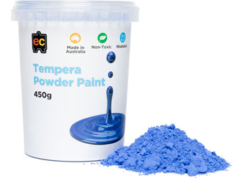 450g Tempera Powder Paint - Blue