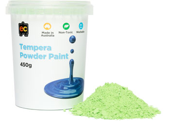 450g Tempera Powder Paint - Green