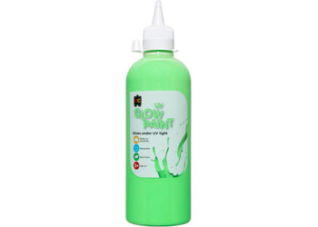 500ml UV Glow Paint - Green
