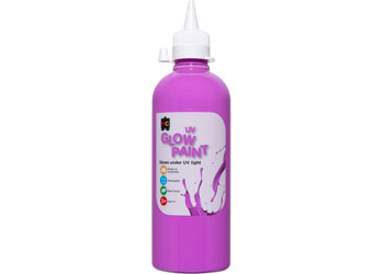 500ml UV Glow Paint -  Violet