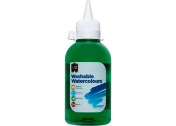 250ml Washable Watercolours - Green