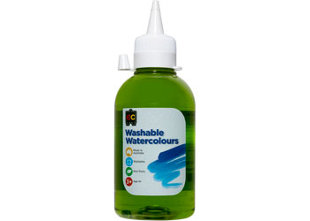 250ml Washable Watercolours - Lime