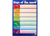 Days of the Week - Daily Planner Wall Chart