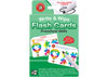Write & Wipe Flash Cards Preschool Skills w/marker