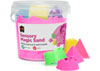 Sensory Magic Sand with Moulds 600g Tub Pink