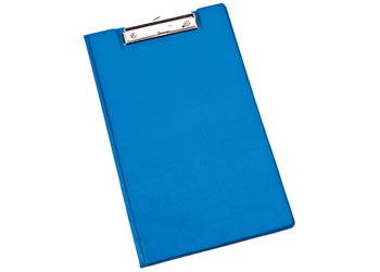 Idena A4 Clipboard Folder – PVC Coated Blue Clipboard With Lid And Inner Pocket - View #12