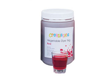 Creatistics Vegetable Dye – Red 1kg Jar