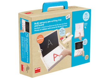 Multi-Sensory Pre-Writing Tray and Board